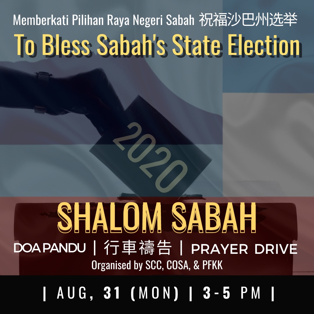 Prayer Drive initiative to mobilize prayer warriors for Sabah election